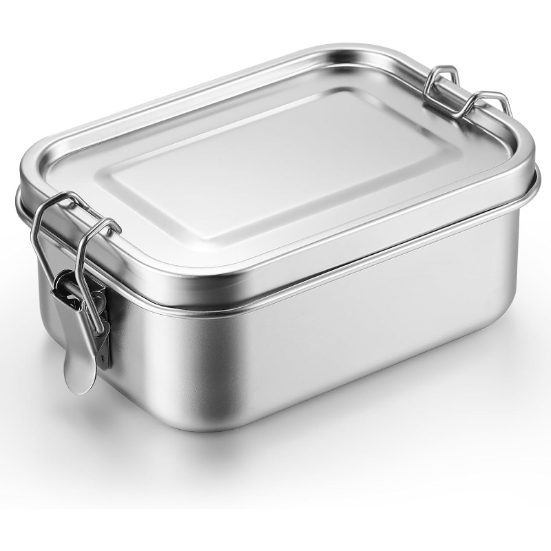 Food Storage Underground - Roestvrijstalen voedselbewaarcontainers met deksels Lunchbox Koelkastorganizer