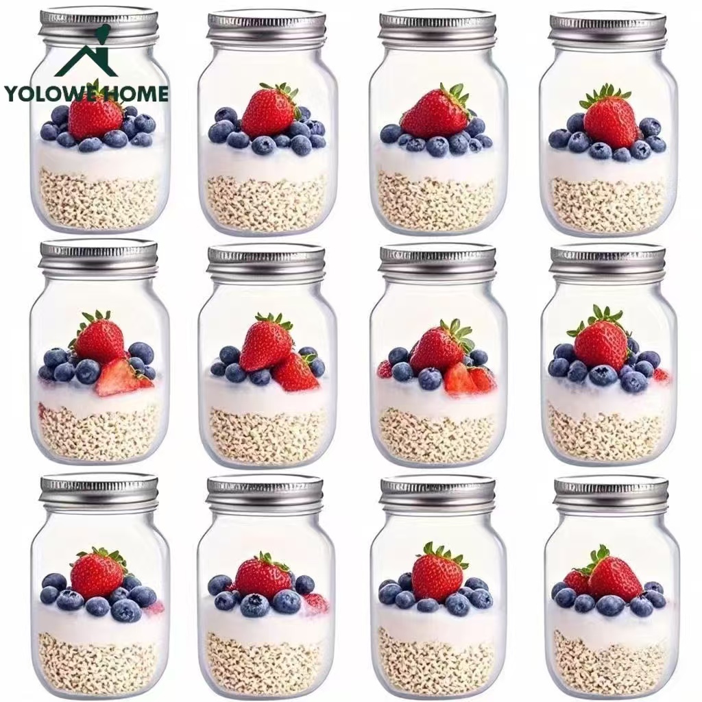 Salad Dressing Bottle - 6 stuks, 12 stuks, 500 ml/16