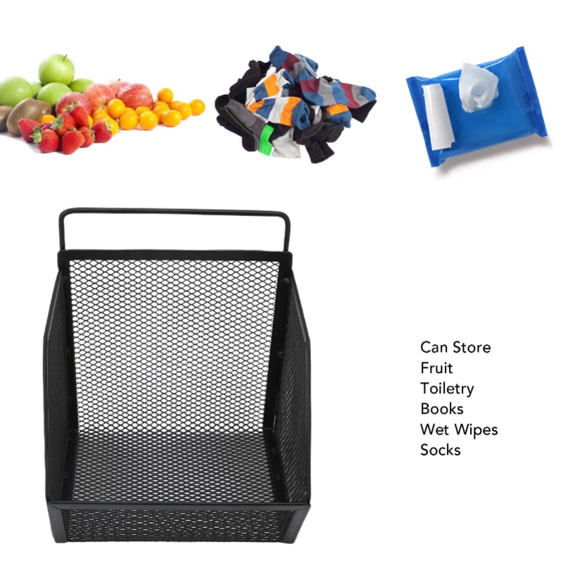 Food Storage Pantry - Hangende keukenmand, zelfklevend, zonder boren, aan