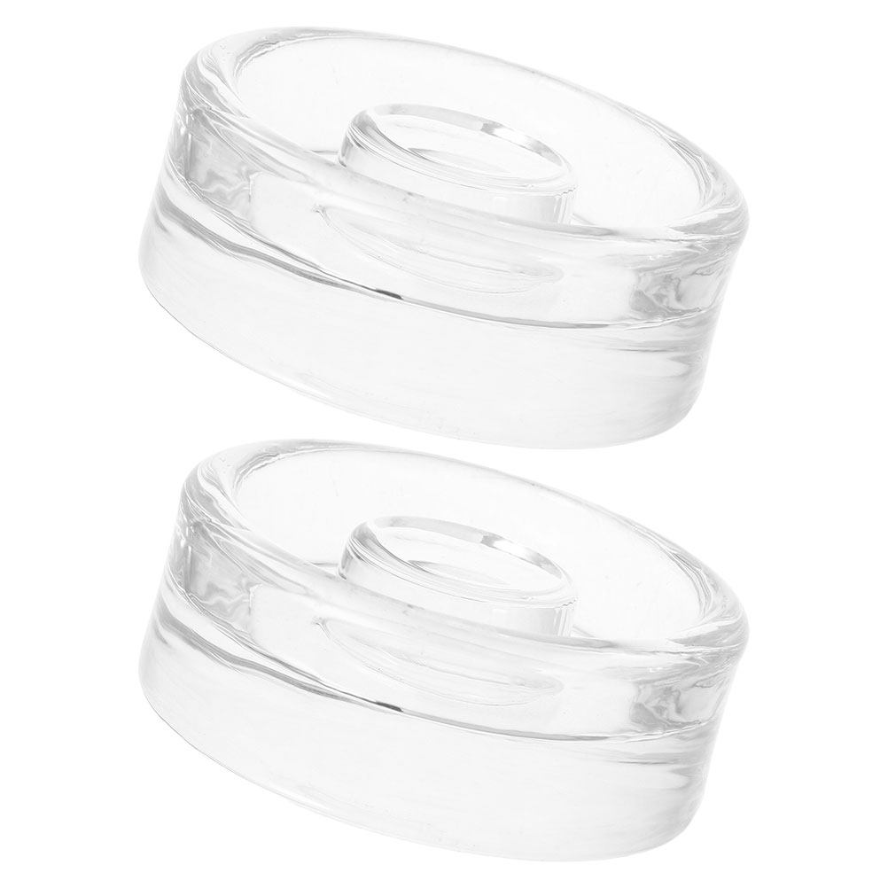 Food Storage Jar Glass - 2 stuks brede glazen fermentatiegewichten voor