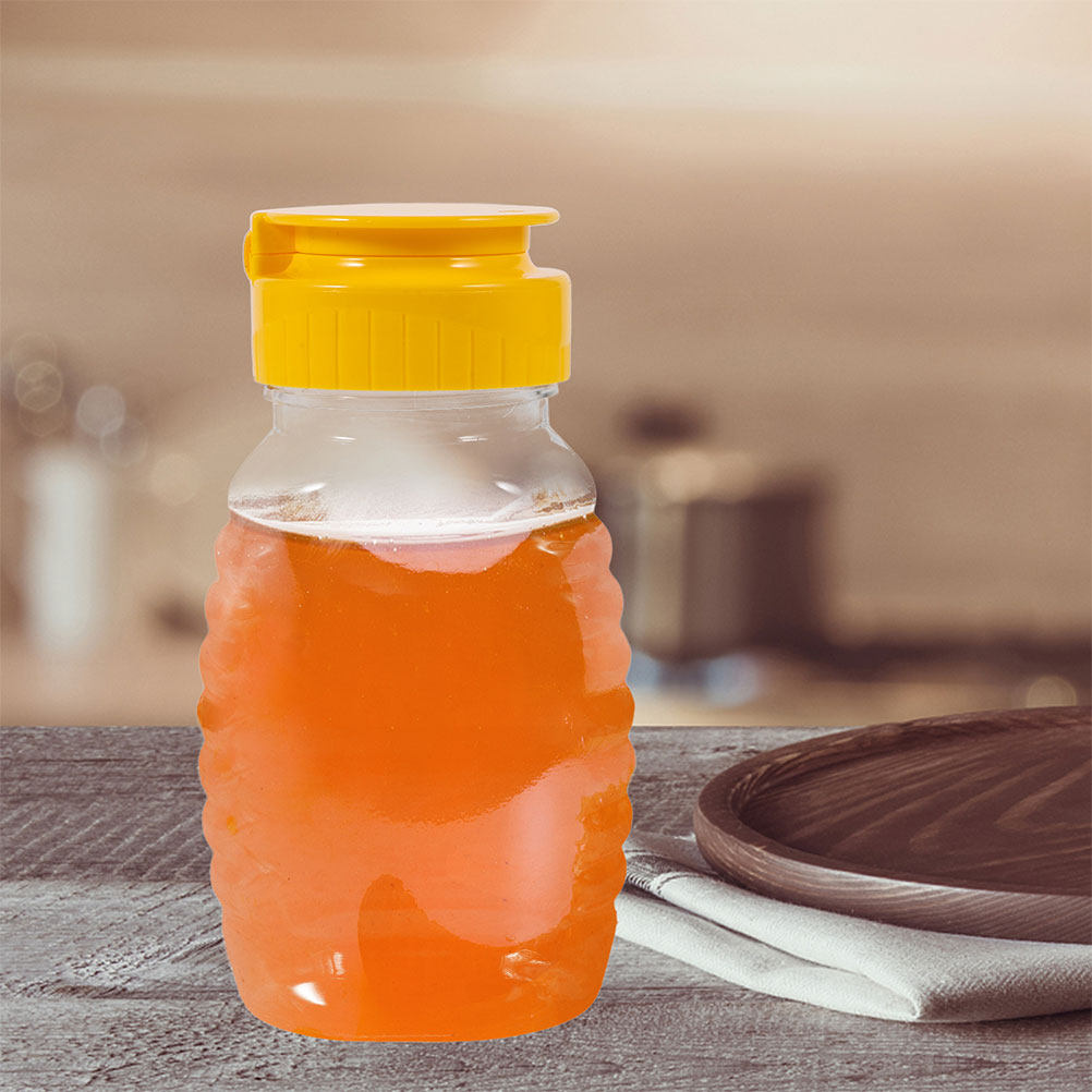 Salad Dressing Bottle - 4 Stuks Lekvrije Honing Knijpflessen Transparante