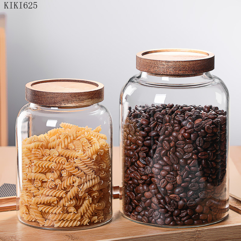 Glass Food Storage Xl - Keuken Voedsel Container Jam Snoep Thee