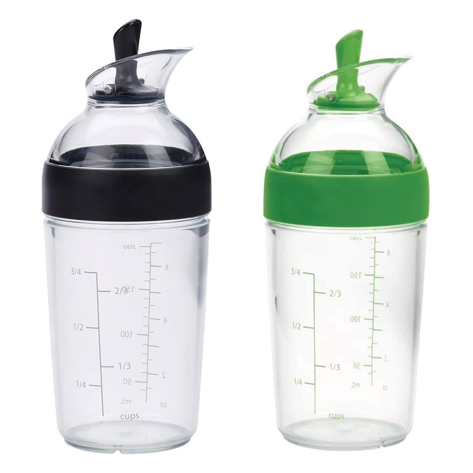 Salad Dressing Bottle - Handgemaakte salade dressing shaker, voedselveilige plastic