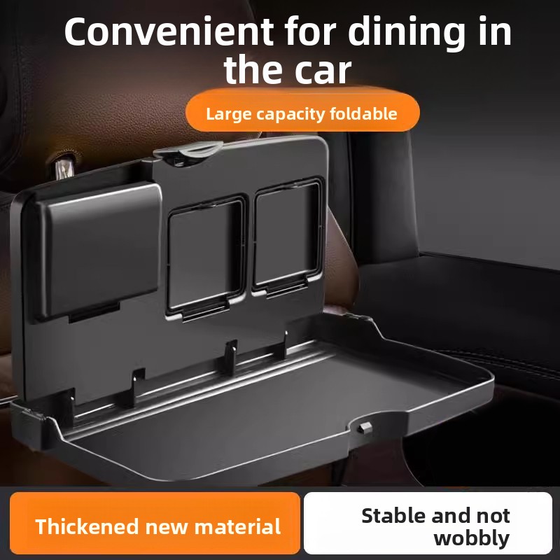 Food Storage On Table - Opvouwbare eettafel voor de achterbank van