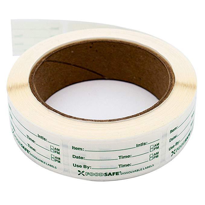 Food Storage Expiration Dates - 250 stks Voedsel Etiketten voor Containers