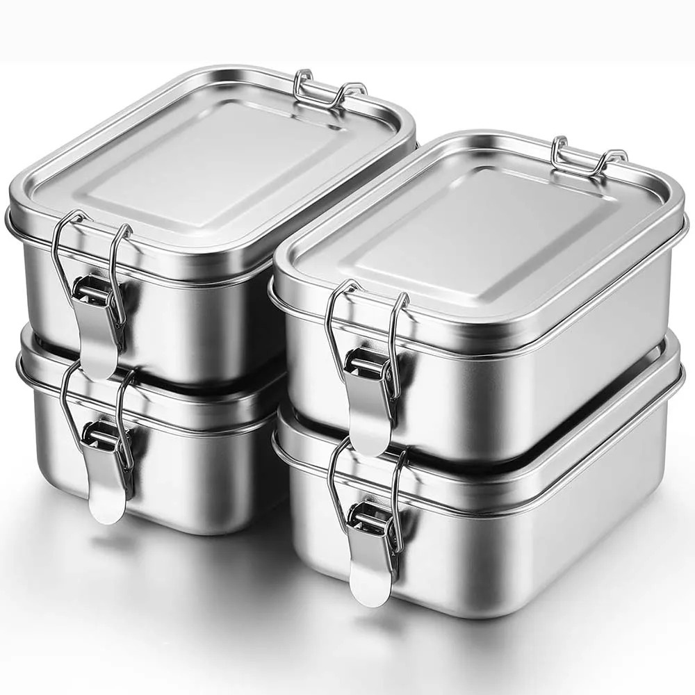 Food Storage Underground - Roestvrijstalen Bento Box Metalen Lunchbox Voedselopslagcontainers