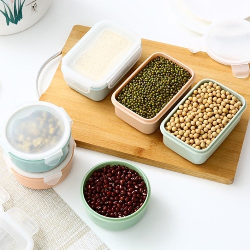 5 stuks verse plastic voedsel  - Food Storage Pantry recensie en prijs
