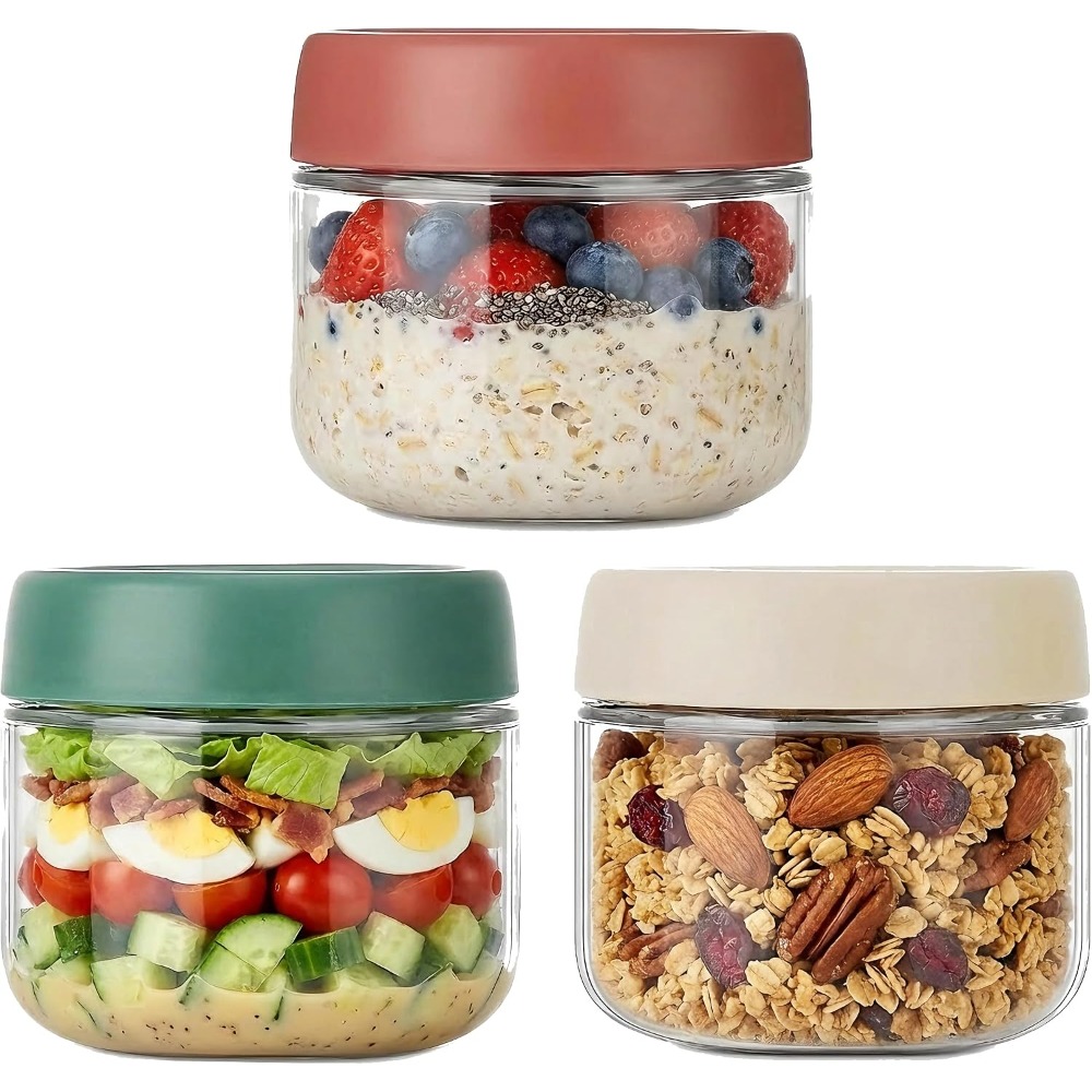3-pack glazen potten van 10 oz - Food Storage Jar Glass recensie en prijs