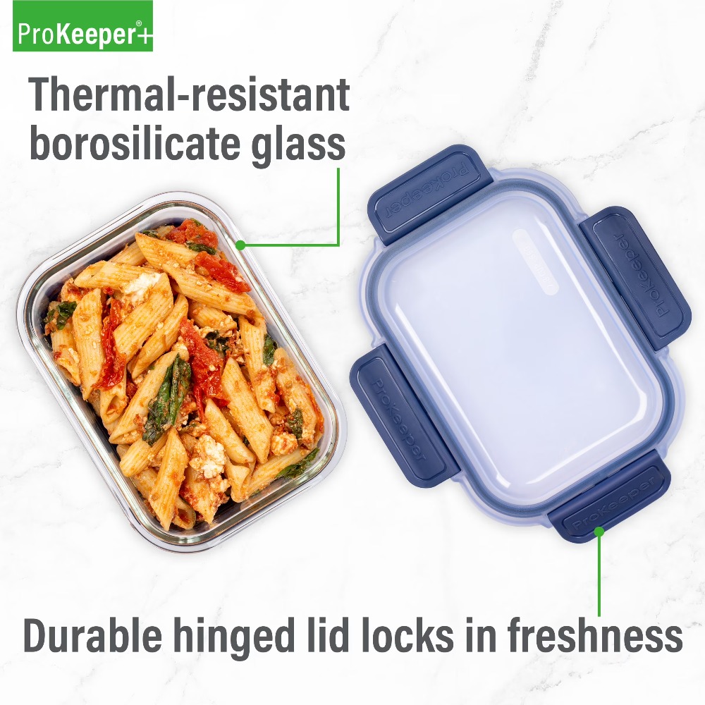 2,8-cup glazen voedselbewaarba - Food Storage Pantry recensie en prijs
