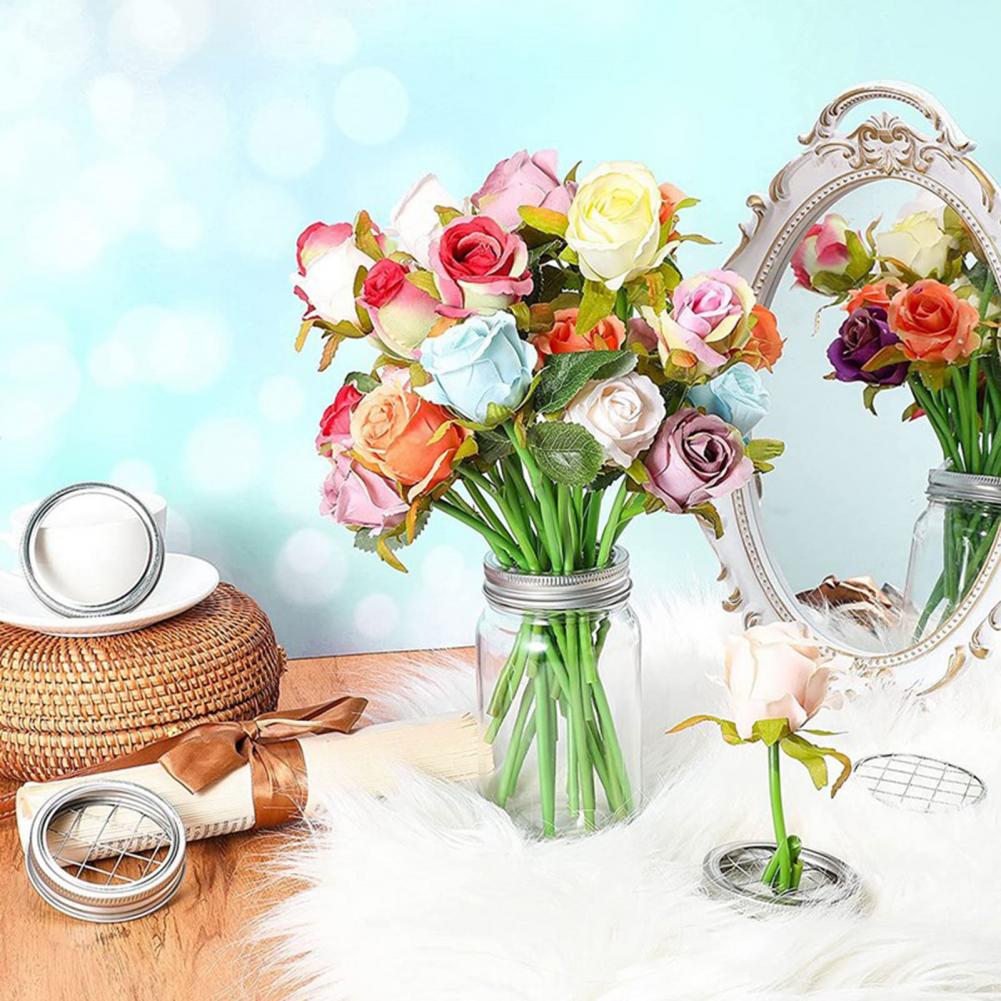 Metalen Mason Flower Jar-inzet - Mason Jar Wide Mouth recensie en prijs