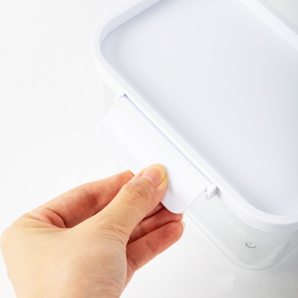 Kleine rechthoekige plastic vo - Food Storage Pantry recensie en prijs