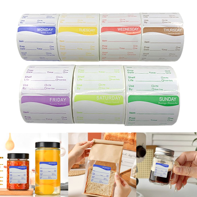 250 stuks voedsel datum classi - Food Storage Expiration Dates recensie en prijs