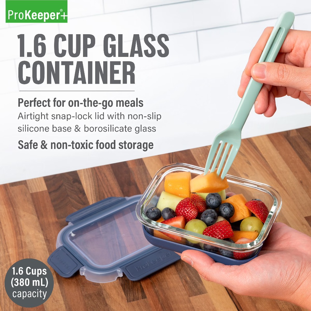 2-pack glazen voedselbewaarcon - Food Storage Pantry recensie en prijs