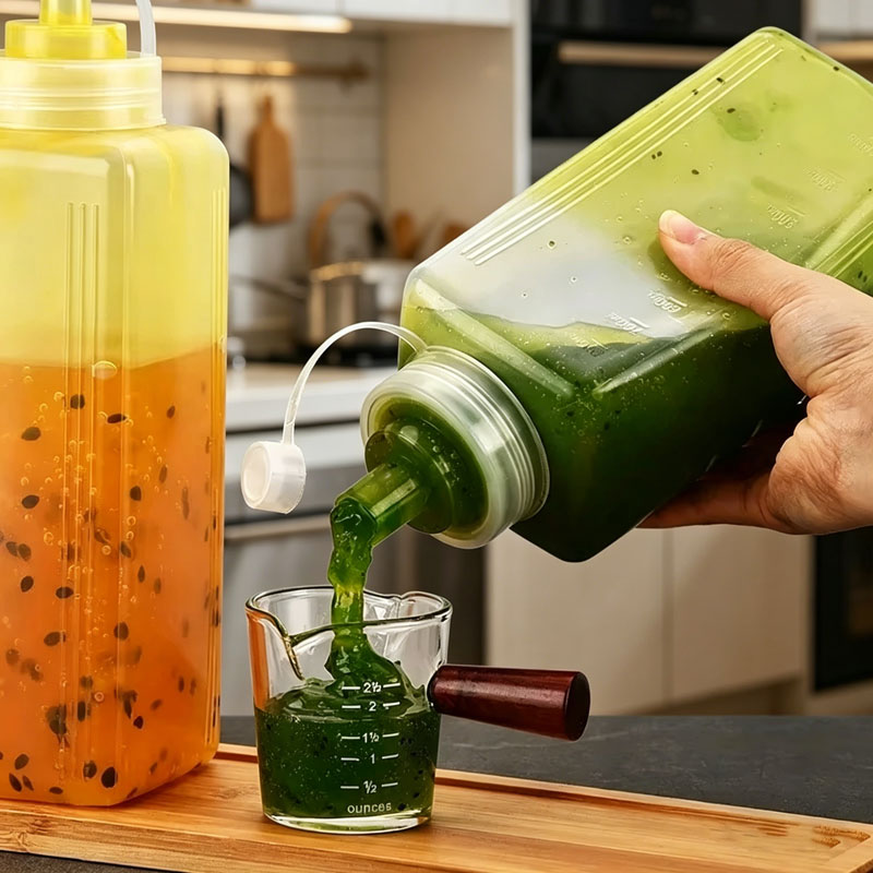 Plastic knijpsausfles met grot - Salad Dressing Bottle recensie en prijs
