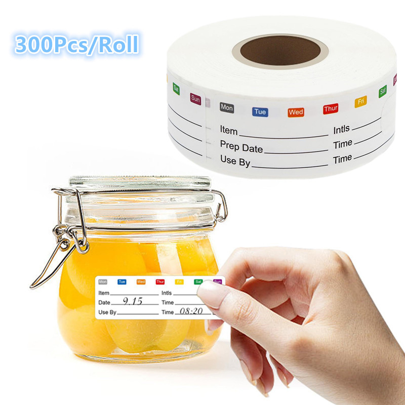 300 Stuks/Roll Keuken Datum Vo - Food Storage Expiration Dates recensie en prijs