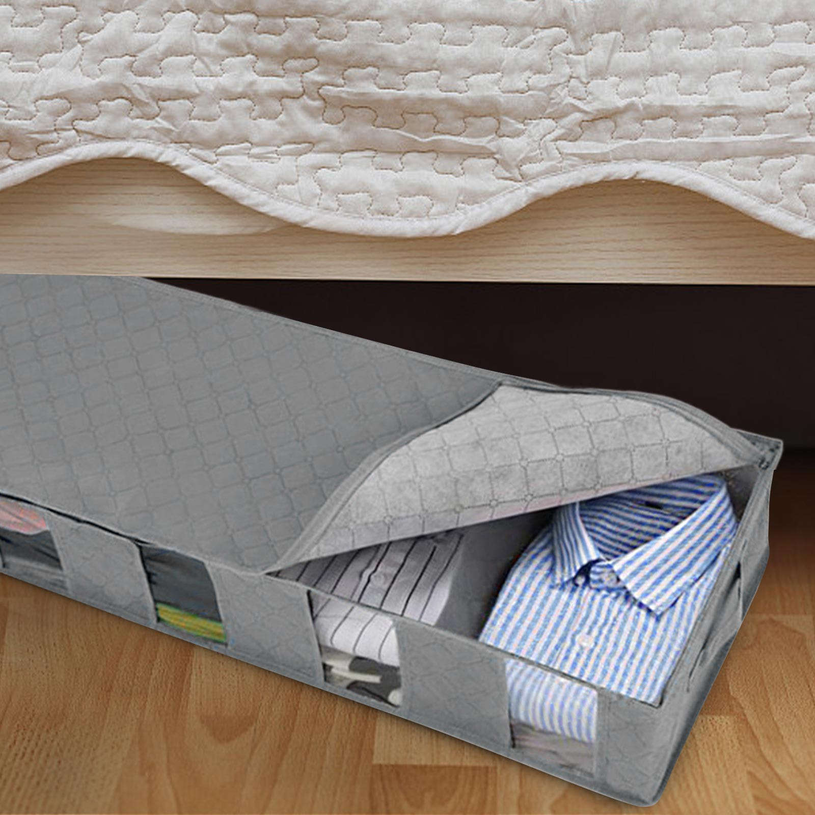 Stofdichte opbergorganizer ond - Food Storage Under Bed recensie en prijs