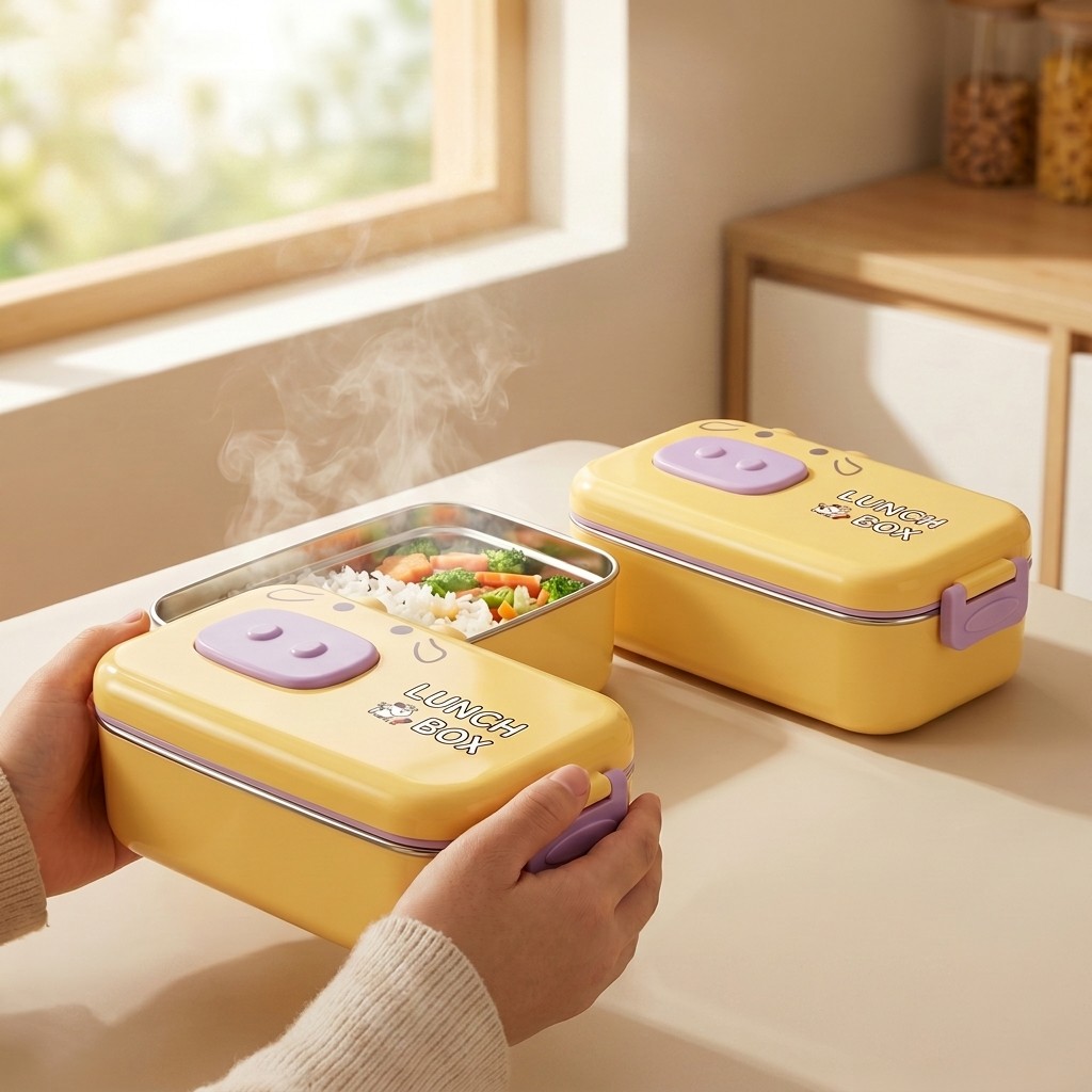 304 RVS Bento Box Lekvrij Verd - Food Storage Underground recensie en prijs