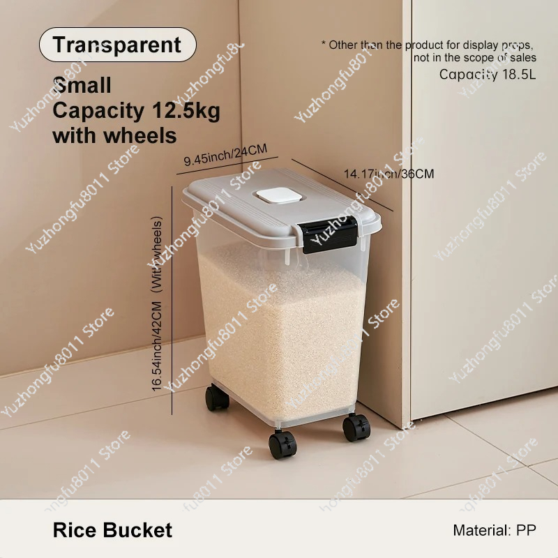 Huishoudelijke verzegelde rijs - Food Storage Pantry recensie en prijs
