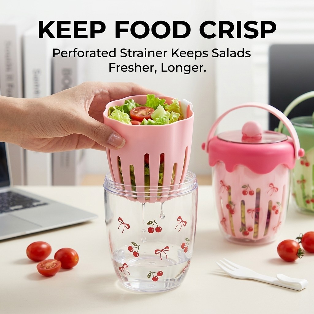 Transparante plastic saladebak - Salad Dressing Bottle recensie en prijs