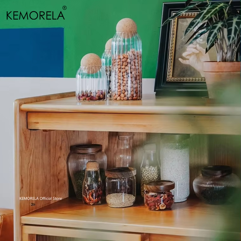 Houten deksel Glazen luchtdich - Food Storage Jar Glass recensie en prijs