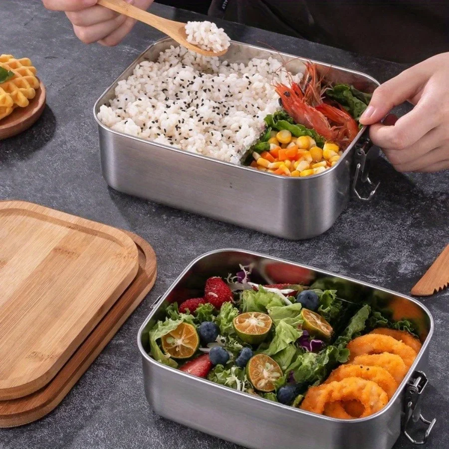 Nieuwe 304 Roestvrijstalen Bam - Food Storage On Table recensie en prijs