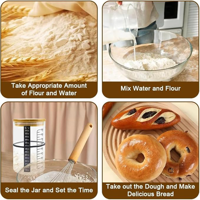 Zuurdesem Starter Jar Kit Zuur - Food Storage Jar Glass recensie en prijs