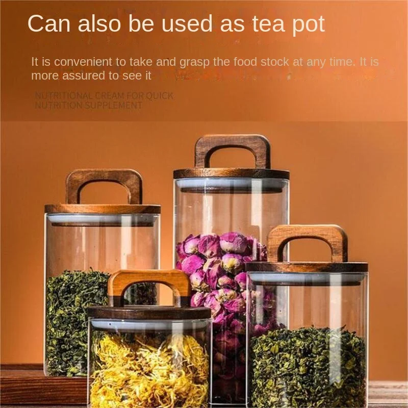700-2100 ml Glazen pot met hou - Glass Food Storage Xl recensie en prijs
