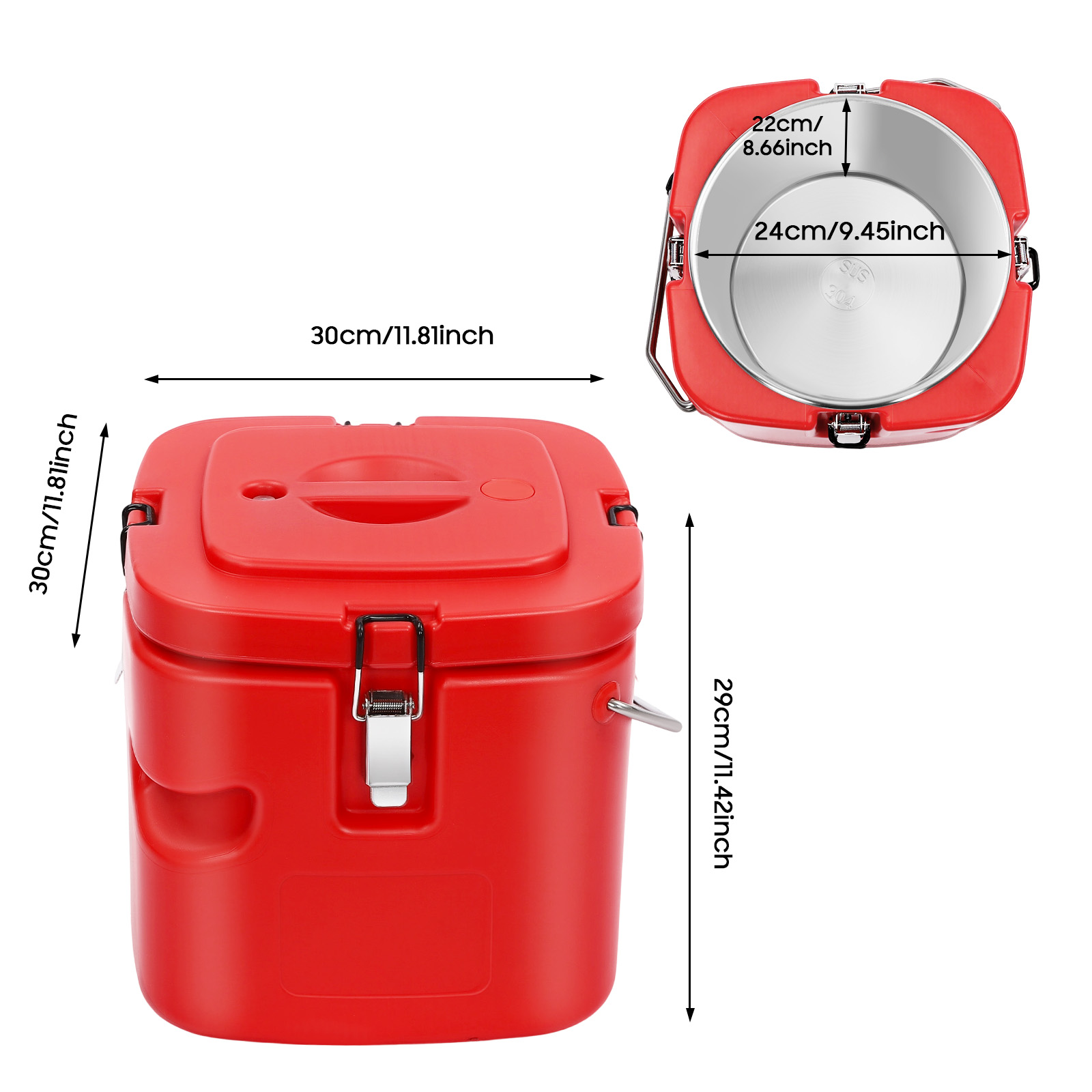 2,5 liter rode commerciële geï - Food Storage In Restaurant recensie en prijs