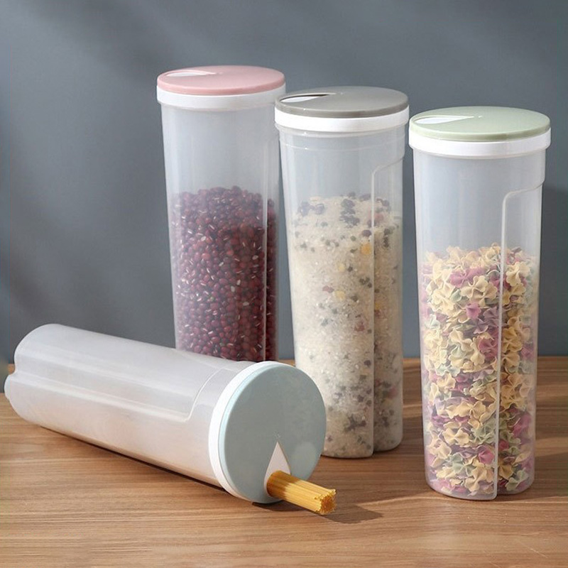 Voedselveilige plastic noedelv - Food Storage Pantry recensie en prijs