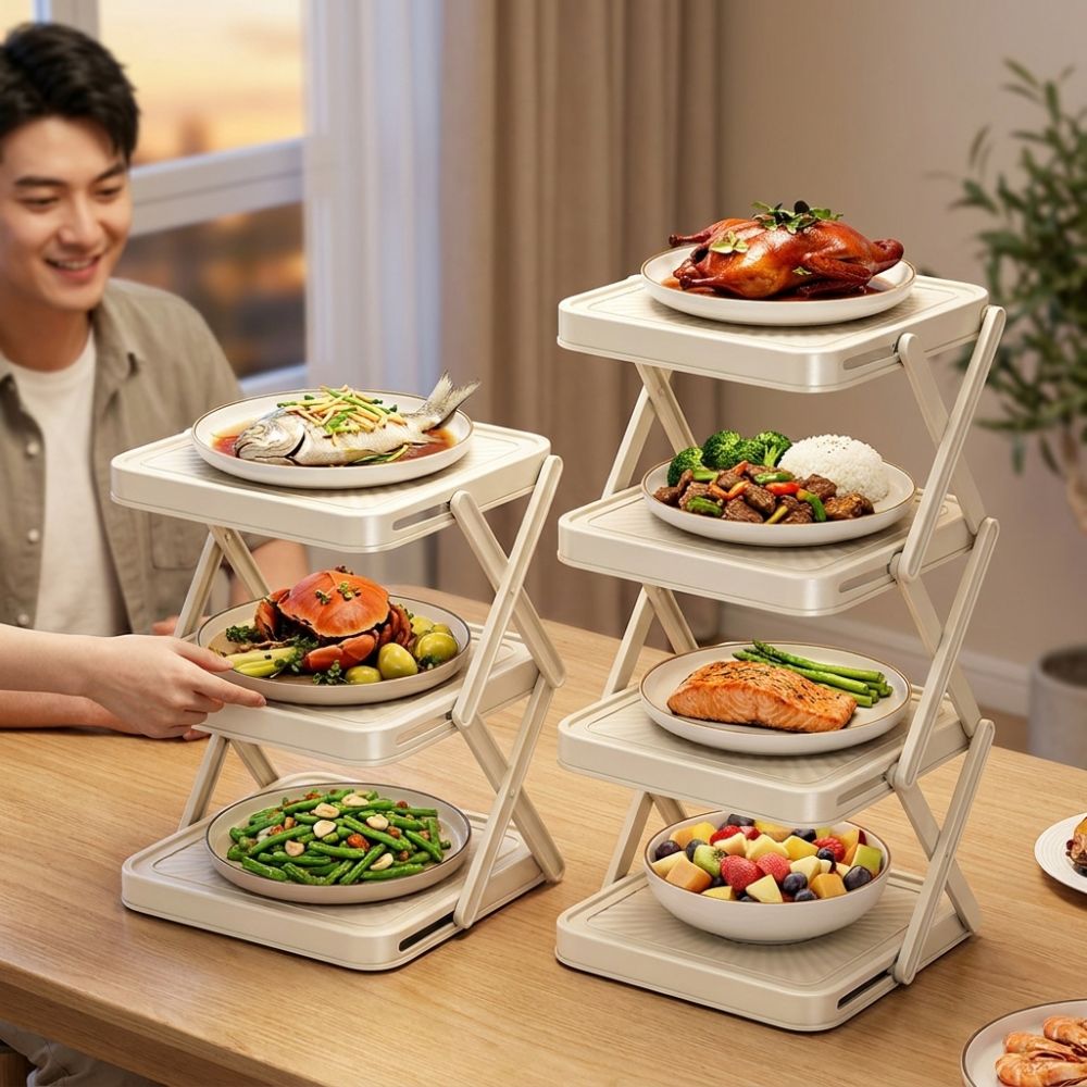 3/4-laags opbergrek voor gerec - Food Storage And Preparation recensie en prijs