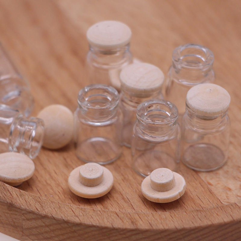 4 Stuks Poppenhuis Miniatuur T - Food Storage Jar Glass recensie en prijs