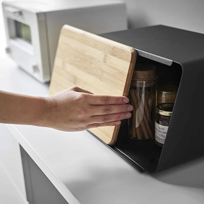 Bamboe brooddoos voor keukenop - Food Storage Pantry recensie en prijs