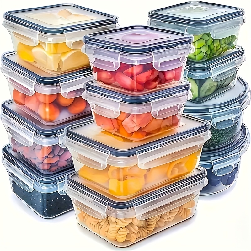 8-delige set inclusief 4 conta - Food Storage On Table recensie en prijs