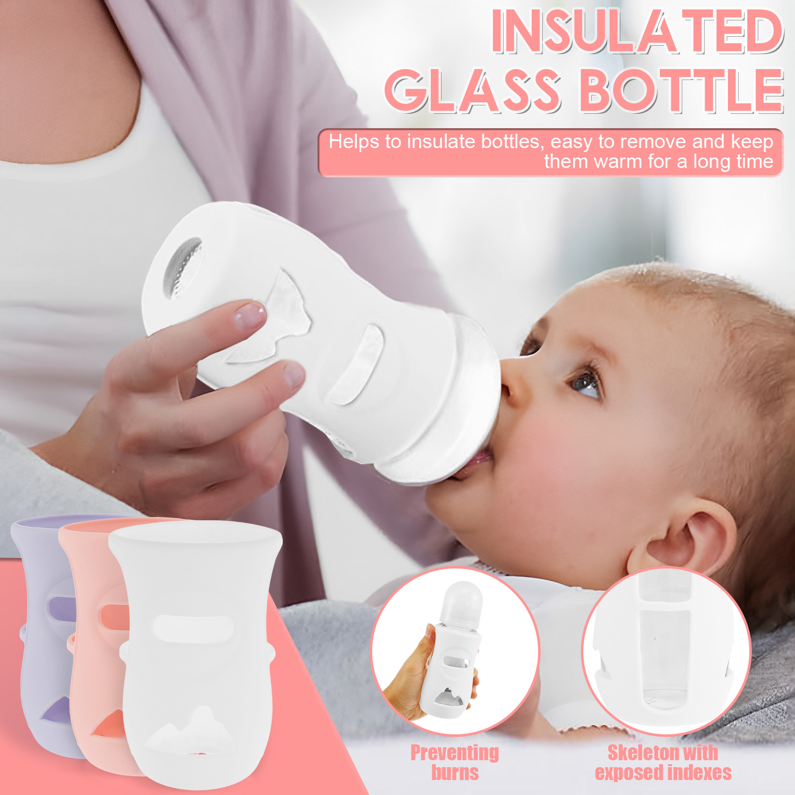 Siliconen hoezen Siliconen bab - Food Storage Keep Warm recensie en prijs