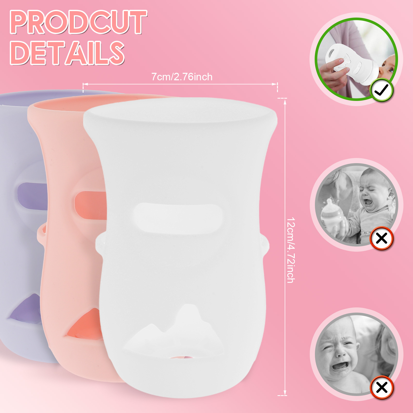 Siliconen hoezen Siliconen bab - Food Storage Keep Warm recensie en prijs