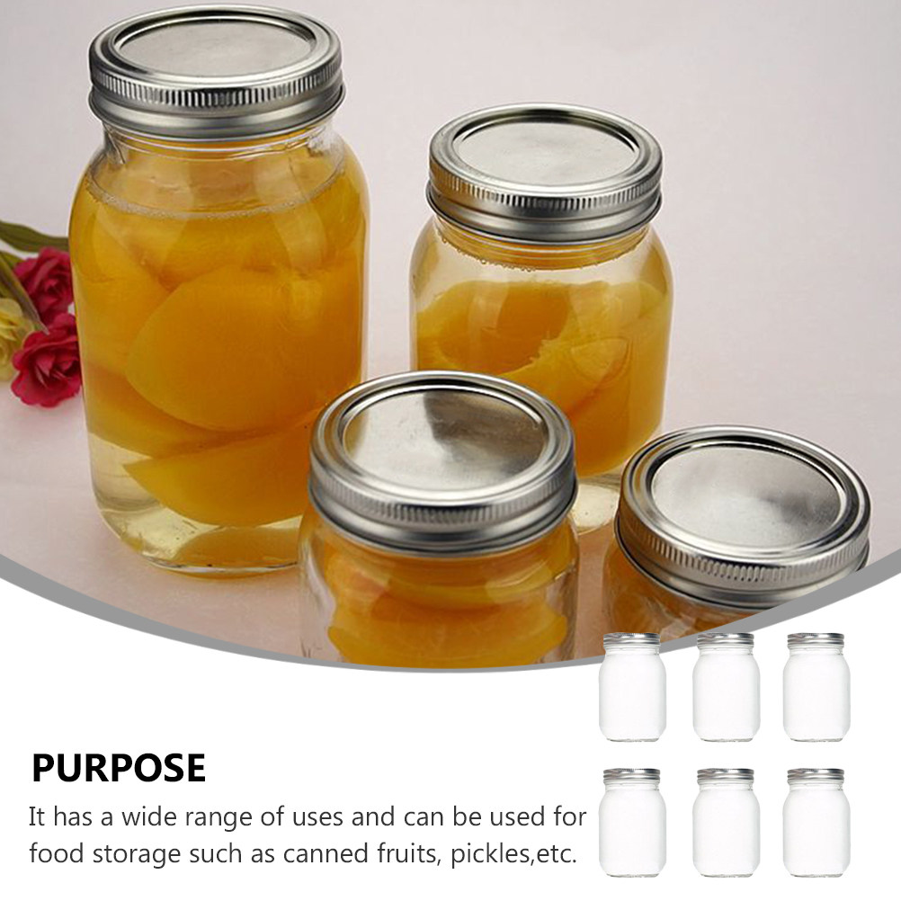 6 stuks transparante ronde gla - Food Storage Jar Glass recensie en prijs