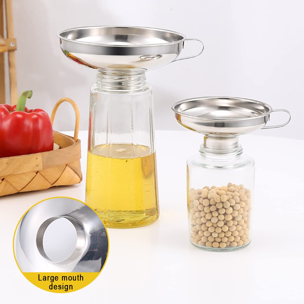 Roestvrijstalen trechter Inbli - Mason Jar Wide Mouth recensie en prijs