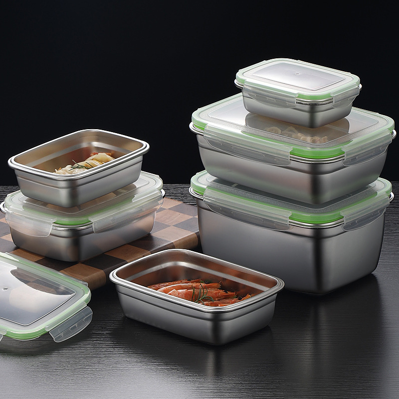 Lunchbox-set van 304 roestvrij - Food Storage On Table recensie en prijs