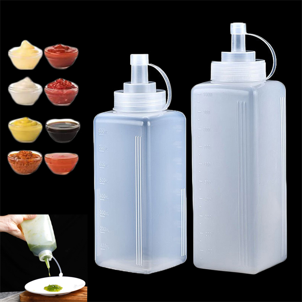 1 Pc Plastic Knijpsaus Fles 80 - Salad Dressing Bottle recensie en prijs