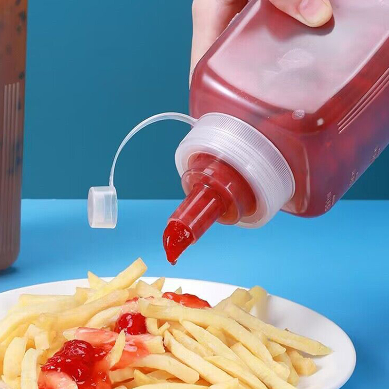 600/800/1000ML Knijpfles voor  - Salad Dressing Bottle recensie en prijs