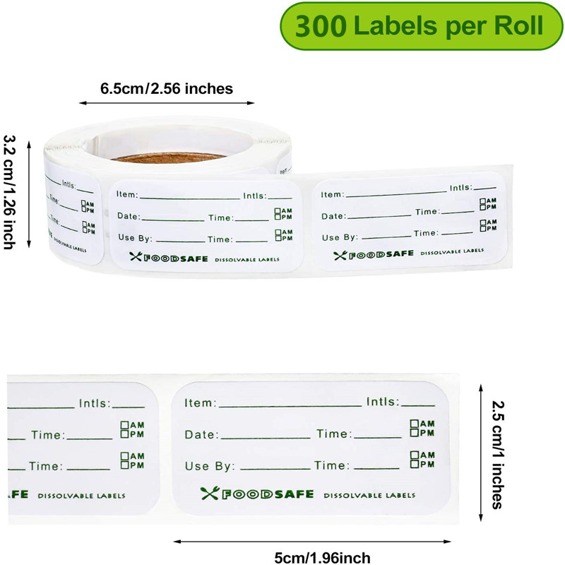 300/pcs Voedselopslaglabels Ze - Food Storage In Restaurant recensie en prijs