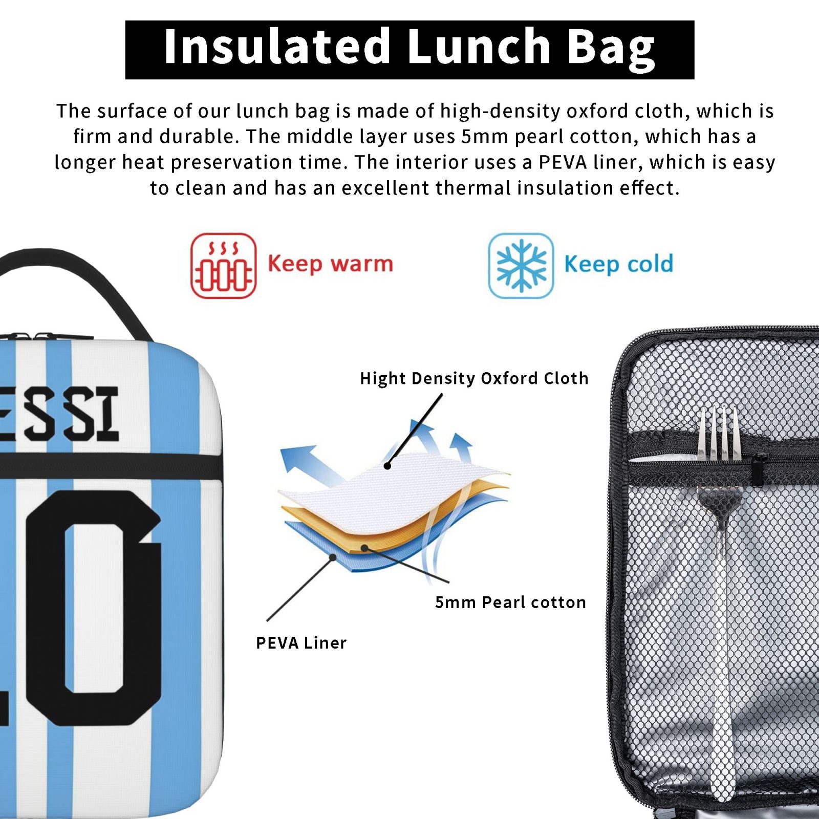 Aangepaste Messis 10-voetbal-v - Food Storage Keep Warm recensie en prijs