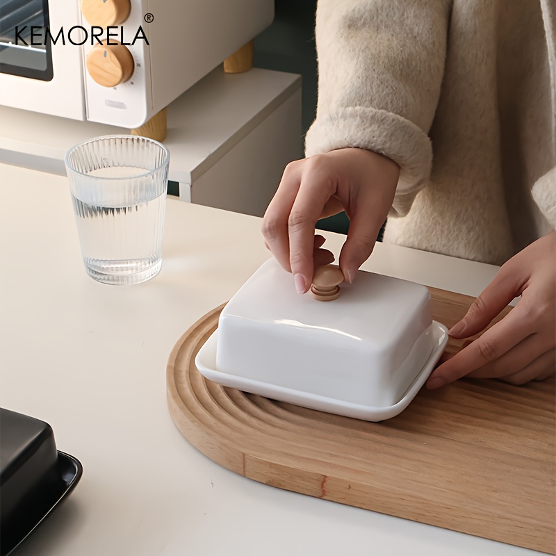Keramische boterhouder met dek - Food Storage In Restaurant recensie en prijs