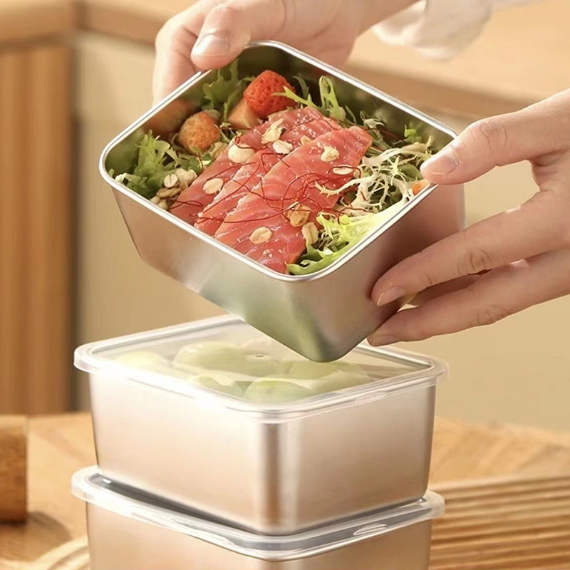 1PC roestvrijstalen koelkast v - Food Storage And Preparation recensie en prijs