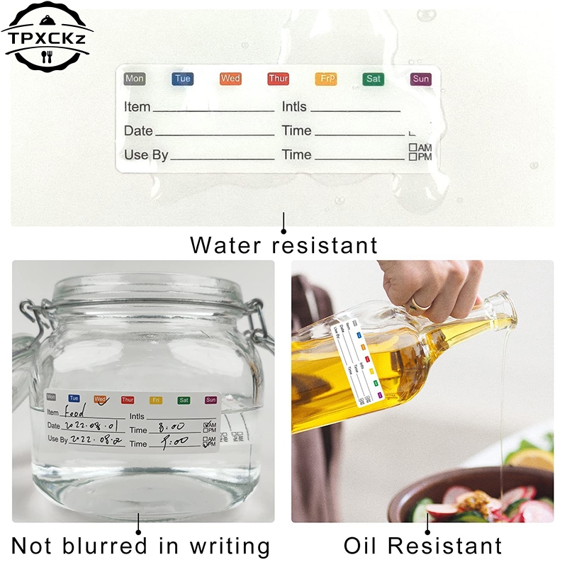 Keuken Datum Voedsel Sticker L - Food Storage Expiration Dates recensie en prijs