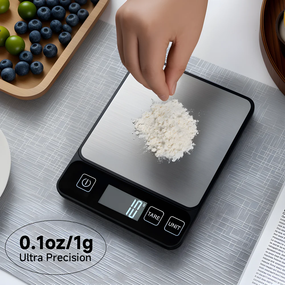 10kg keukenweegschaal LCD digi - Food Storage On Table recensie en prijs
