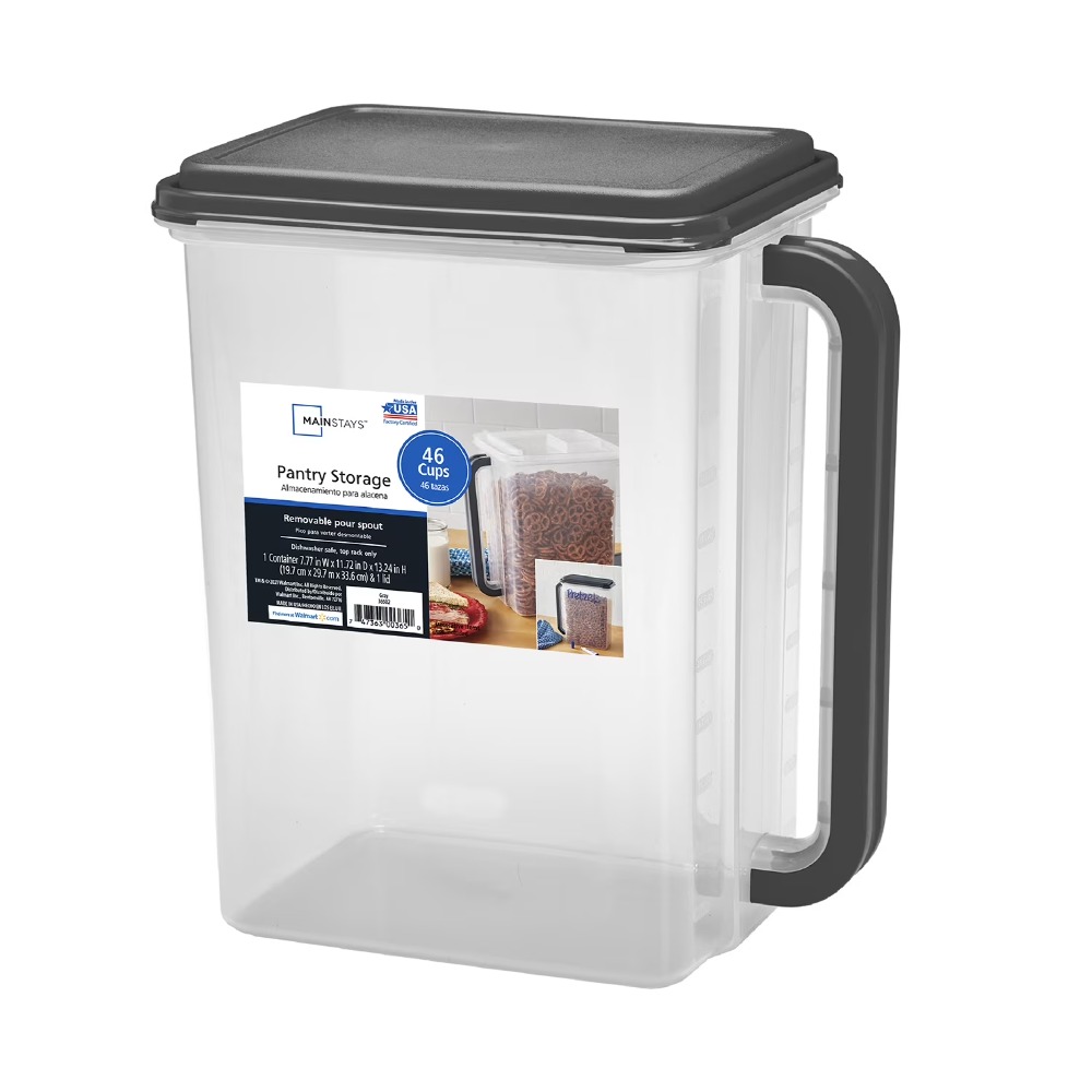 Grote plastic voedselvoorraadc - Food Storage Pantry recensie en prijs