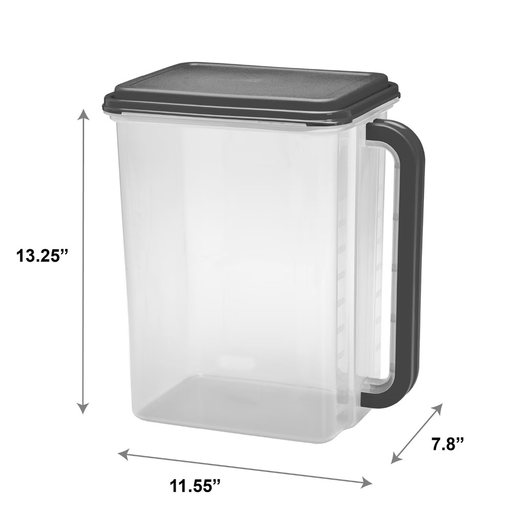 Grote plastic voedselvoorraadc - Food Storage Pantry recensie en prijs