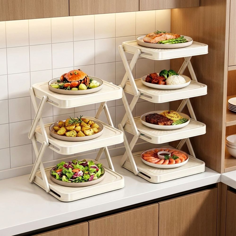 3/4-laags opbergrek voor gerec - Food Storage And Preparation recensie en prijs