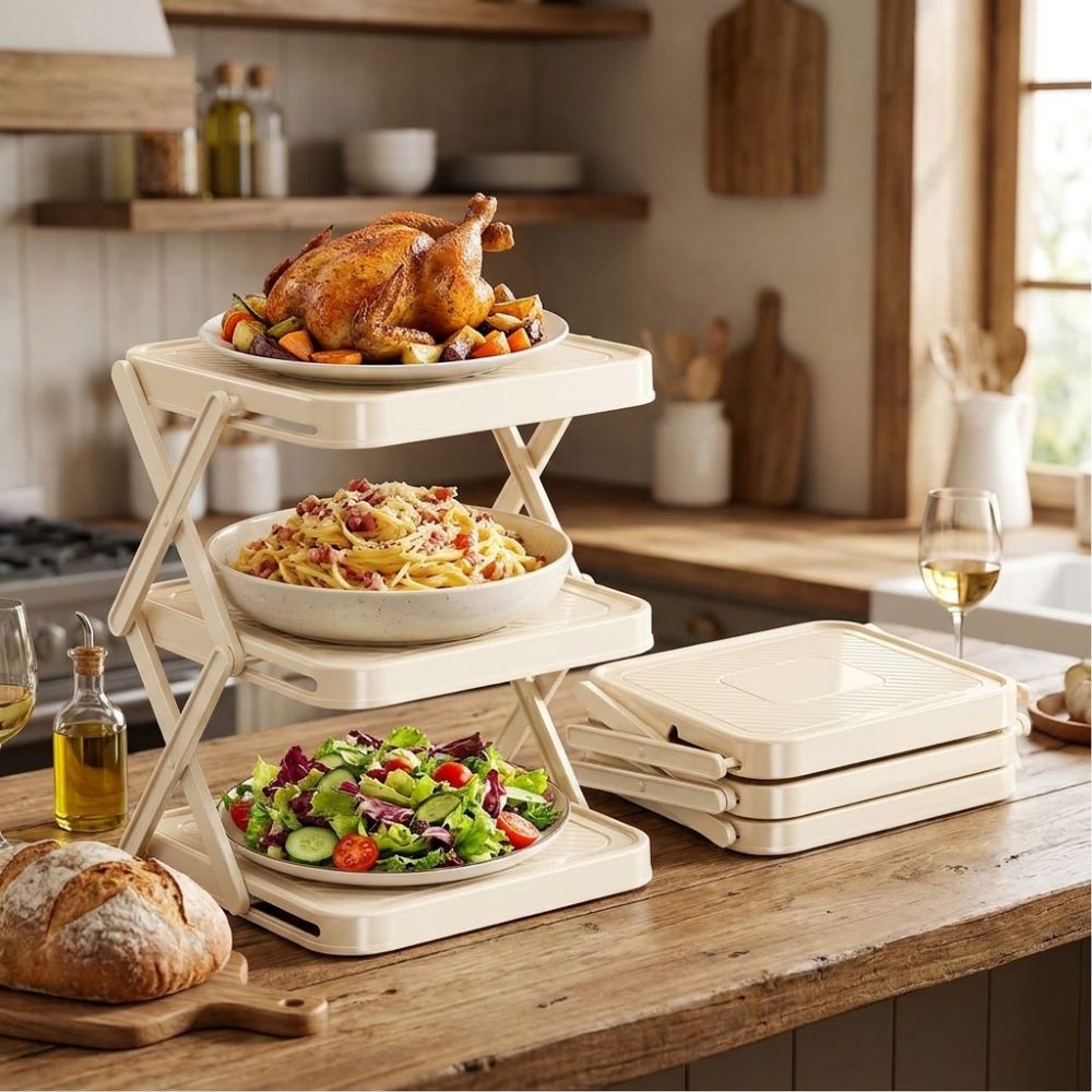 3/4-laags opbergrek voor gerec - Food Storage And Preparation recensie en prijs